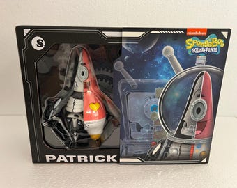 SpongeBob SquarePants Patrick XRAY Space Travel Figure 7 inch., New in box