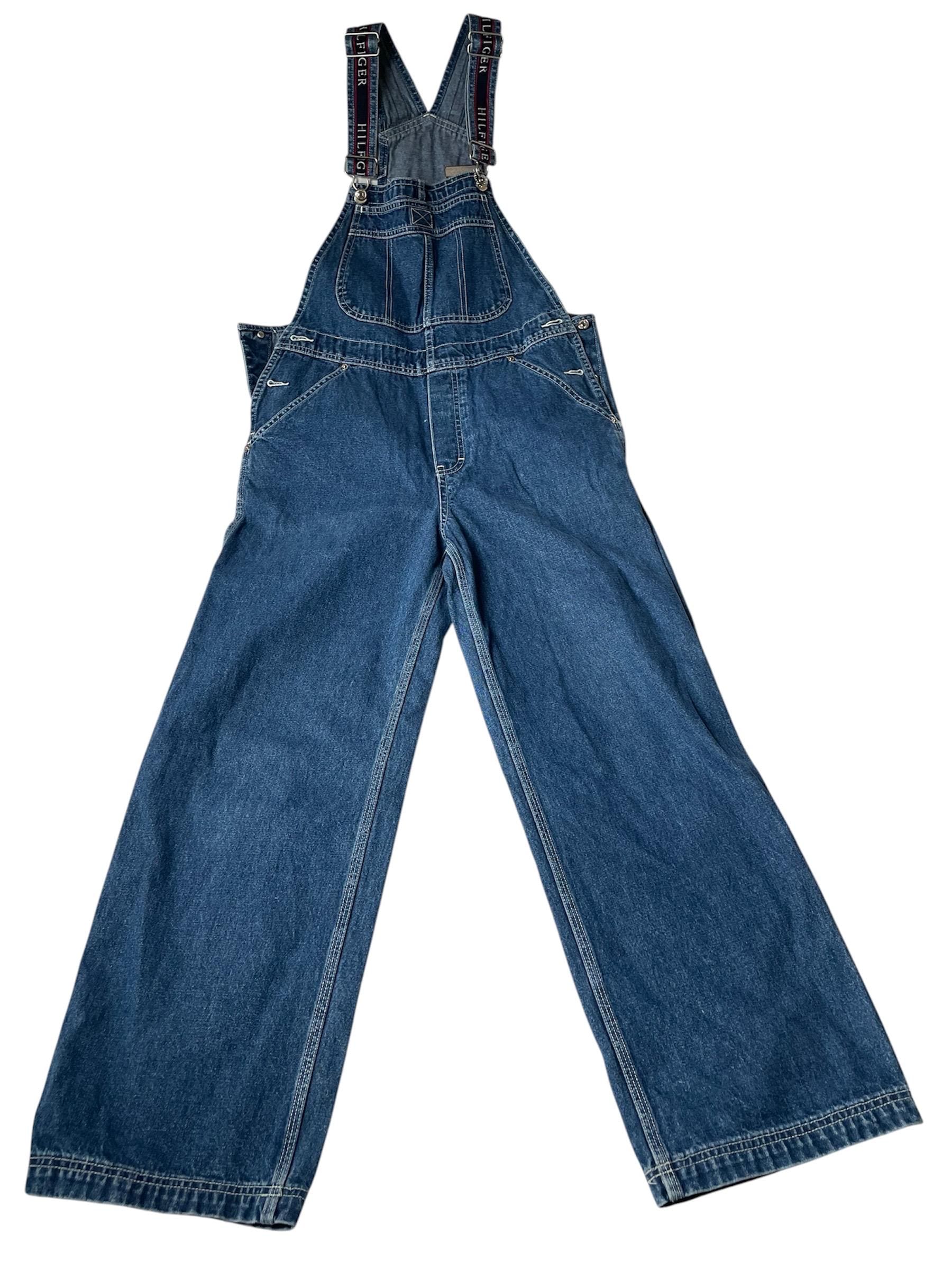 Vintage Tommy Hilfiger Denim Overalls - Etsy