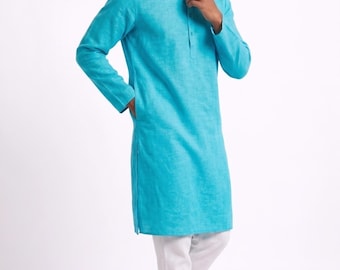 Herren Kurta Schnittmuster, Männer Tunika, Ethnisches traditionelles Hemd (PDF Download)