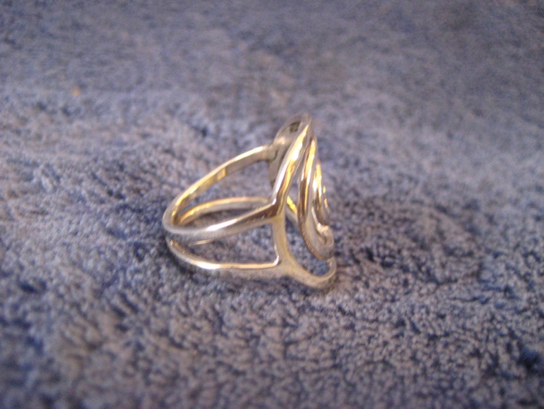 Sterling Spiral Ring image 3