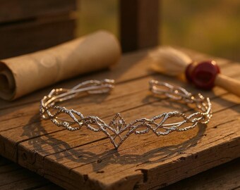 The Fairytale Princess Garden Beaded Headband Brooke Shade 215. the Fairytale Princess Garden Beaded Headband - Etsy main image 3