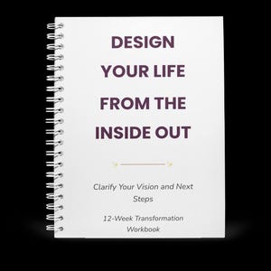 Cuaderno de trabajo para el diseño de vida en PDF / Planificador de desarrollo personal / Guía de planificación de la visión / Guía para una vida intencional (imprimible)