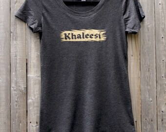 Game of Thrones -- Khaleesi Women's Scoop Neck Tee Shirt