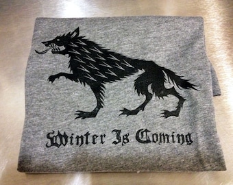 Game of Thrones // Winter is Coming // Unisex Tri-blend Tee