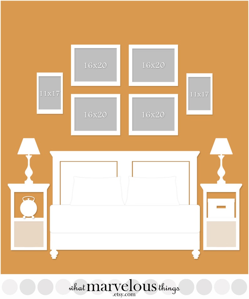 Wall Display Templates  Uppercross Lane image 2