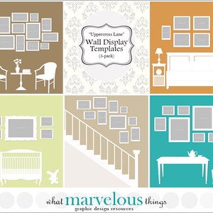 Wall Display Templates - &quot;Uppercross Lane&quot;