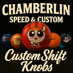Custom Shift Knob – Hand-Cast Resin, Color Matched, Logo & Weighted Options | Built to Order