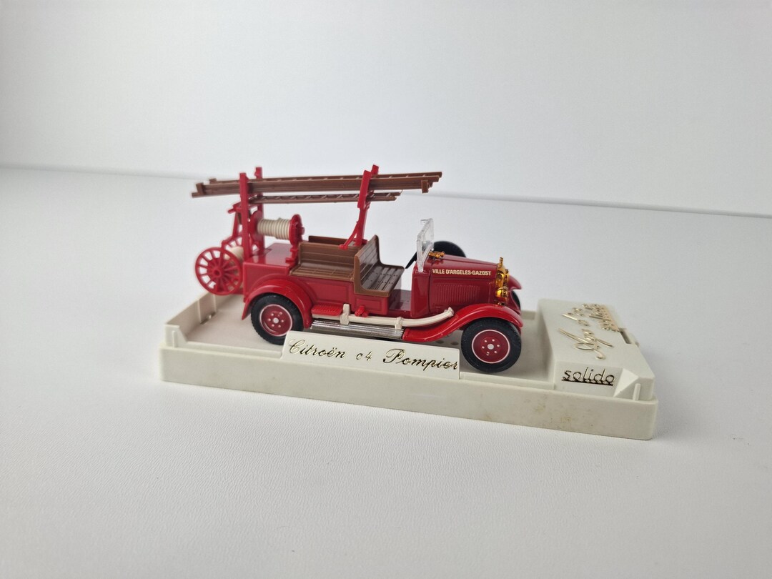 Citroën C4 fourgon Pompiers SOLIDO