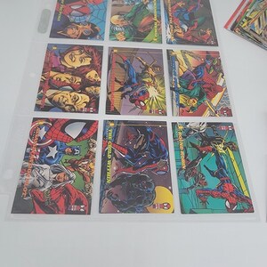 The Amazing Spiderman- complete Mark Bagley art 1994 Fleer Ultra first edition image 3