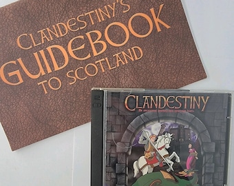Clandestiny (PC, 1996, Game Disc & Manual, NO BOX)