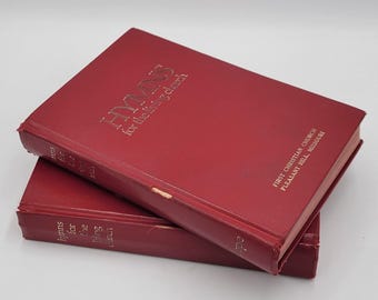 Vtg print 1980 Hymns for the Living Church: Hymnal by Hope Publishing  USA Made