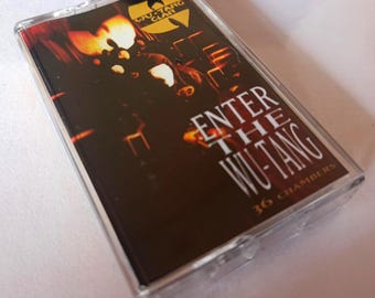 WU-TANG CLAN "Enter the (36 Chambers)" Cassette Tape Unofficial / Handmade