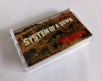 SYSTEM OF A DOWN ""Toxicity"" Cassette Tape Inoffizielle / Handarbeit