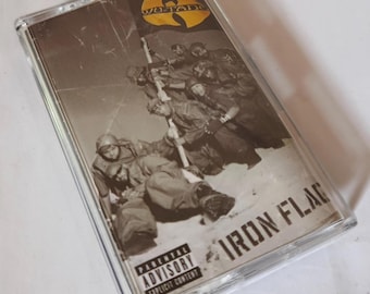 WU-TANG CLAN "Iron Flag" Cassette Tape Unofficial / Handmade