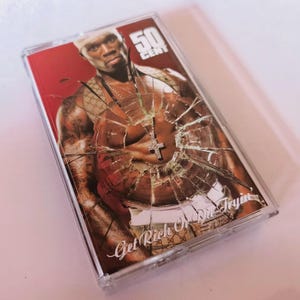 50 CENT "Get Rich or Die Tryin" Cassette Tape Unofficial / Handmade