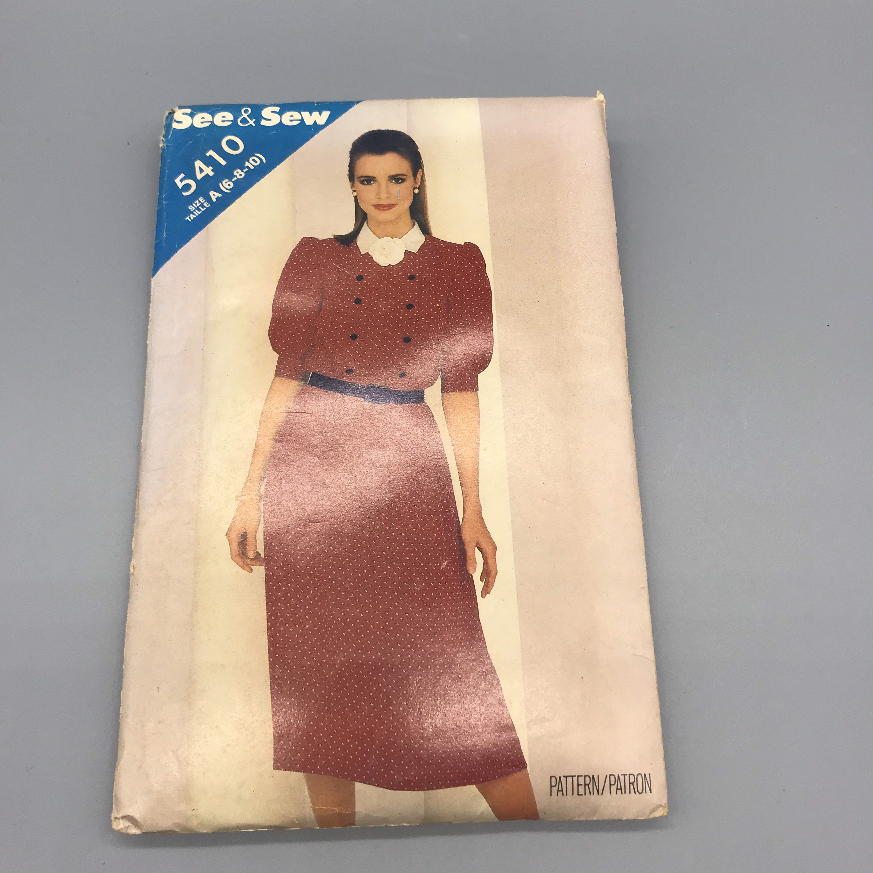 Vintage See & Sew Dress Pattern 5410 See Sew Pattern Size 6 | Etsy