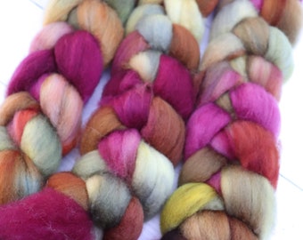 Autumn Canyon on BFL Hand Dyed Roving