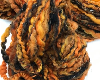 Halloween Handspun Two Ply Art Yarn