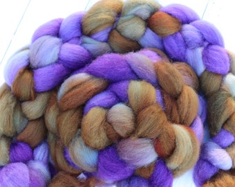 Autumn's Daughter on BFL Hand Dyed Roving