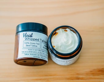 Grass-Fed Whipped Tallow Balm Bundle – Rest & Heal, Natural Skincare