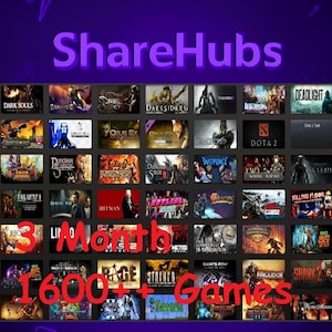 Steam Games ALL IN 1 | 1600+ GAME | LifeTime Guarantee 3 month