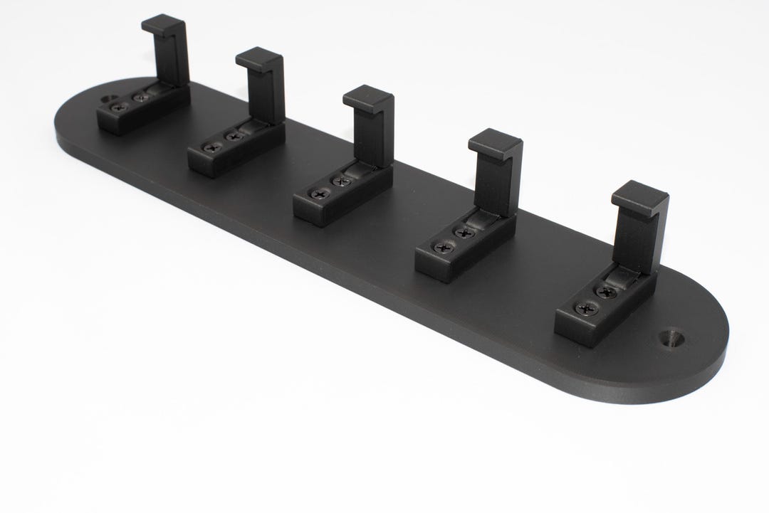 Foldable Hook Rack – 5-hook, Wall-mounted - Custom Colors - Etsy