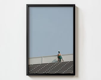 MSU Spartan Stadium – Michigan State University Print | East Lansing Wall Art | College Campus Photography
