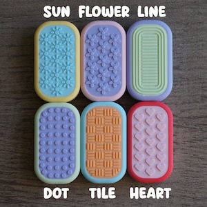 Pastel Fidget Slider: Customizable Patterns