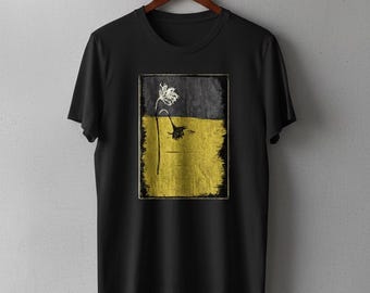 Diseño enmarcado con emoción floral, ropa minimalista (descarga digital PNG, SVG, PDF)