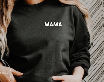 Mama Sweatshirt , Retro Mama Sweatshirt, Groovy Mama Sweatshirt, Pregnancy Reveal Sweatshirt, Mama to be Sweatshirt, Gift for Mom, Grateful