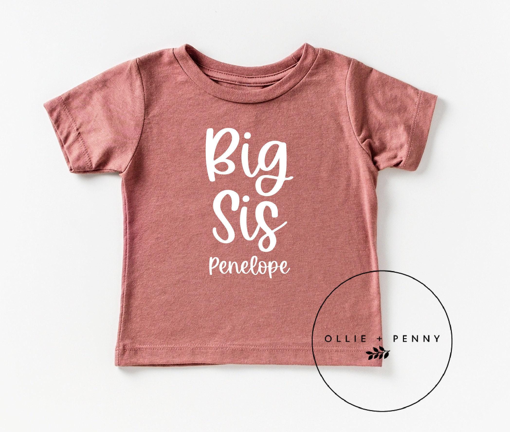Big Sister Shirt, Big Brother Shirt ,sibling Shirts, Big Sis, Big
