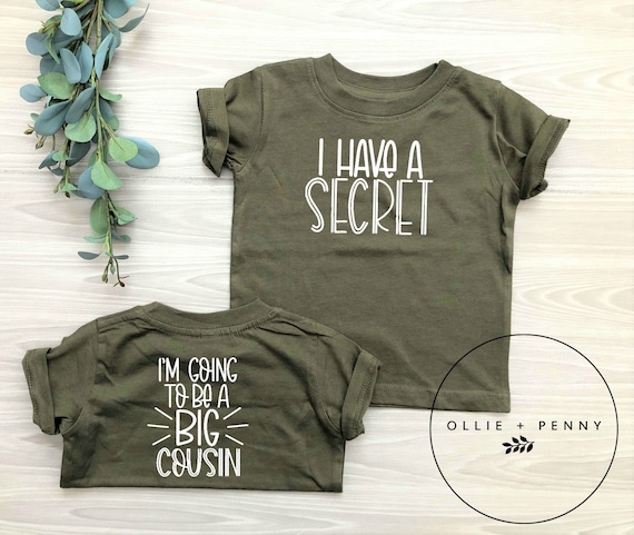 I'm Gonna Be A Big Cousin Baby Announcement T-Shirt I'm Gonna Be A Big Cousin Baby Announcement T-Shirt