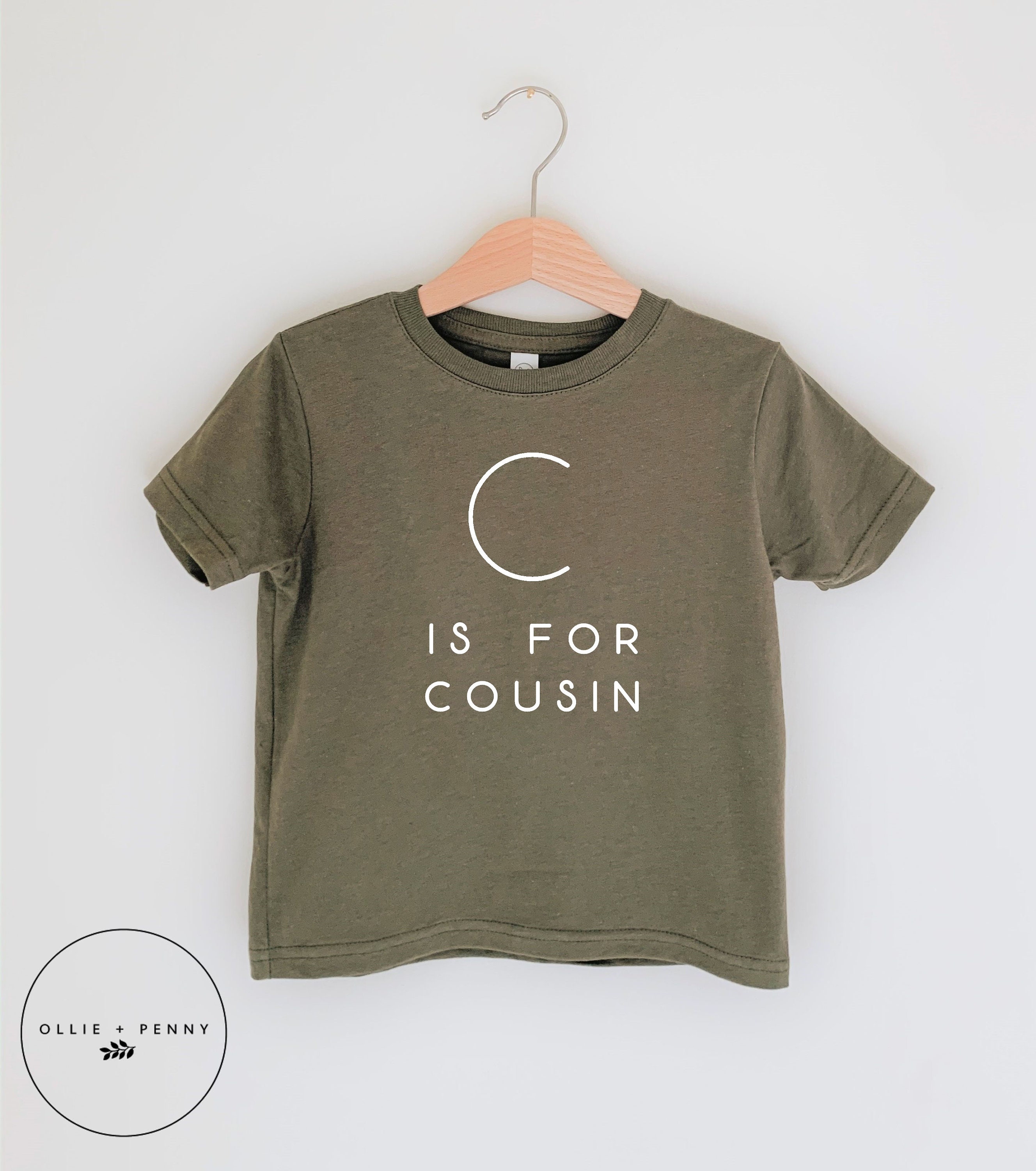 C is for Cousin Shirt Big Cousin Shirt Little Cousin biggest