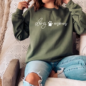 dog mom sweatshirts