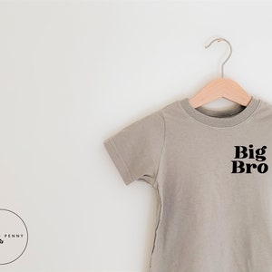 Big Bro Shirt, Big Brother Shirt, Big Sister Shirt, Big Sis Shirt, Baby  Announcement, Sibling Hospital Outfits, Matching Shirts