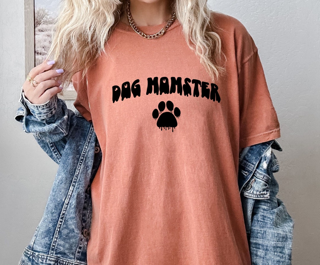 Dog Momster Shirt, Comfort Colors, Ollie and Penny, Dog Shirt, Dog