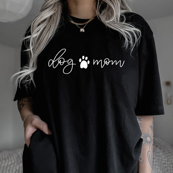 Dog Mom Shirt, Comfort Colors, Ollie and Penny, Dog Shirt, Dog Graphic Tee, Oversized Shirt, Dog Mama Shirt, Dog dad