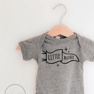 Little Brother Bodysuit , Big Brother Shirt, Sibling reveal, big sister announcement, baby announcement, matching sibling shirts