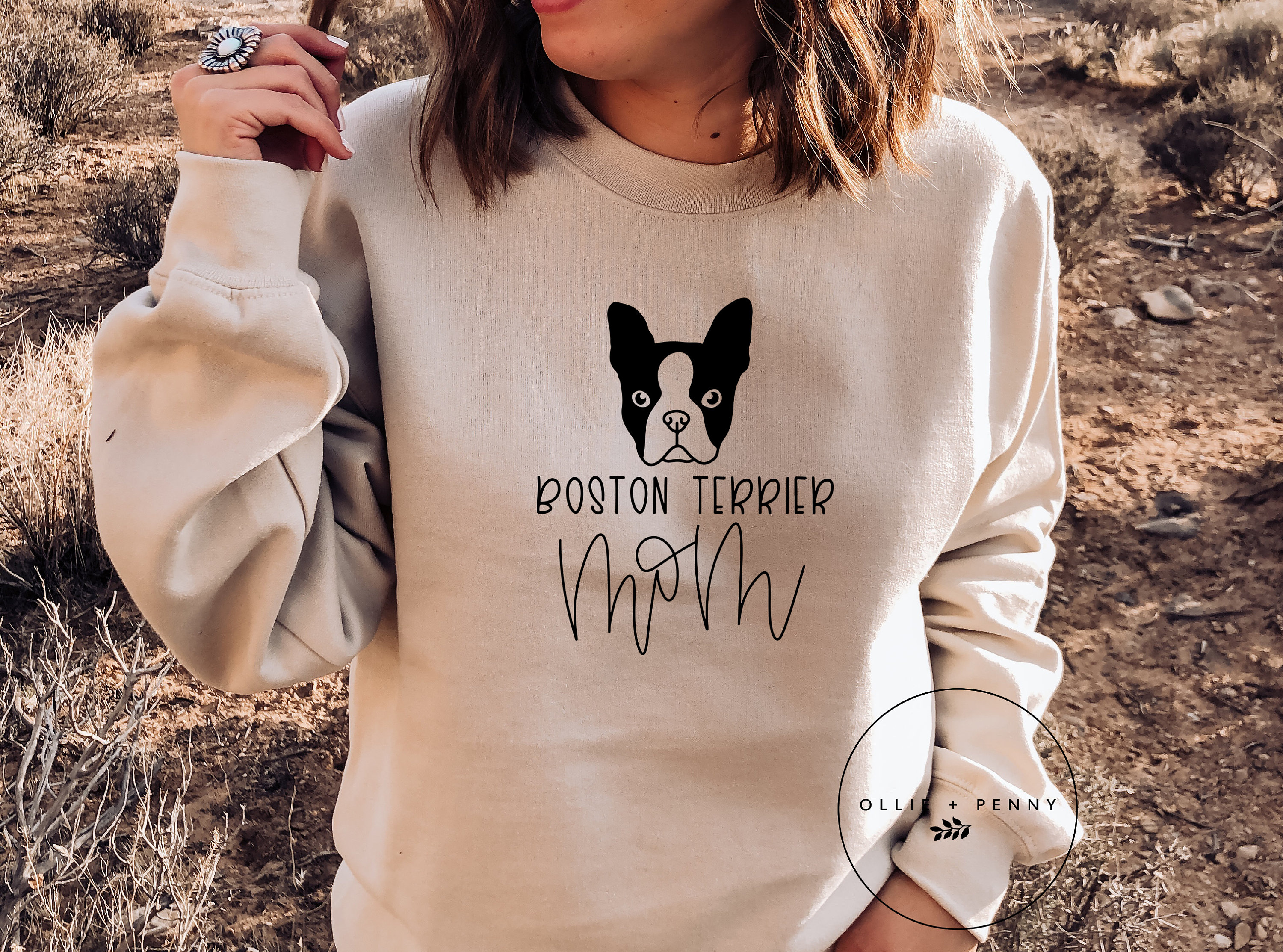 Boston Terrier infinity scarf dog mom Red white Gift For Her dog lover boston terrier accessories outfit apparel gag gifts womens dog print