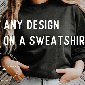 Adult Sweatshirt Upgrade  , Unisex Sweatshirt , Funny Sweatshirt ,Yoga,  Sweatshirt , Sarcastic Sweatshirt , Ollie and Penny, Unisex