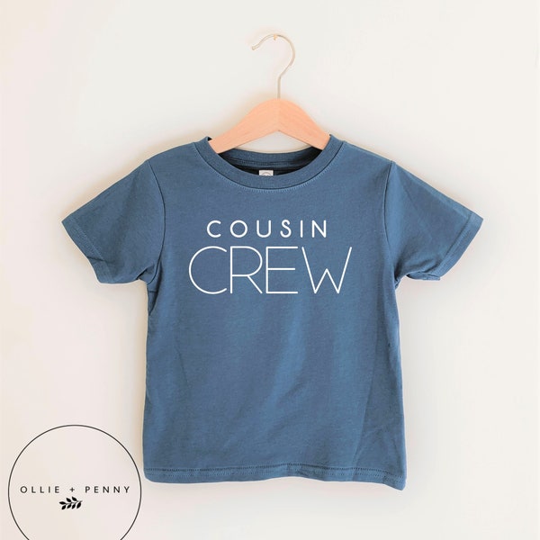 Cousin Crew Shirt , Big Cousin Shirt, Little cousin ,Biggest Cousin shirt, Bigger Cousin shirt, pregnancy announcement,  , Ollie and Penny