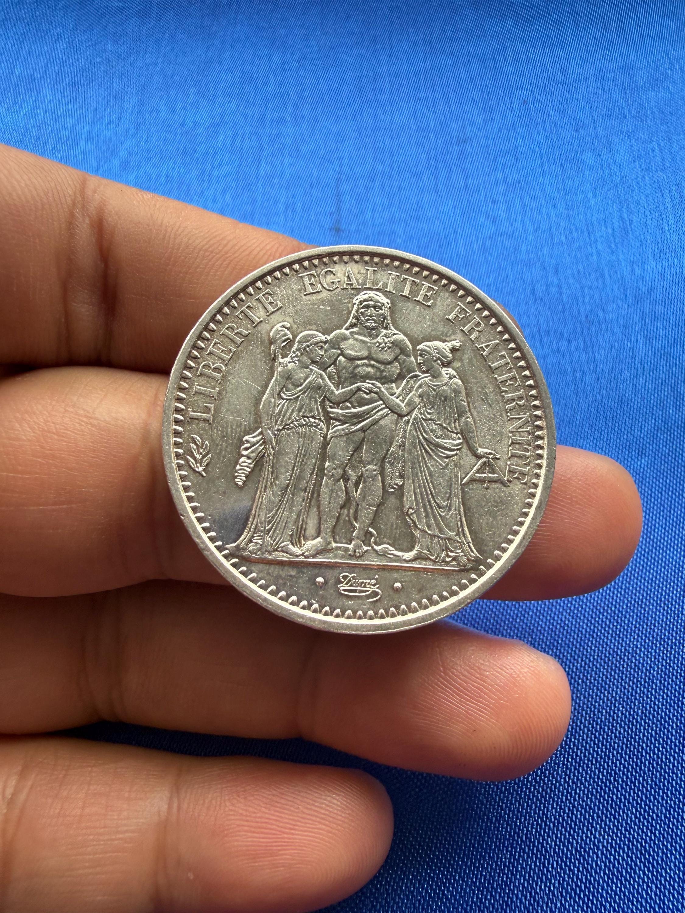 1967年 フランス 10フラン銀貨 | ヘラクレスデザイン - Etsy 日本