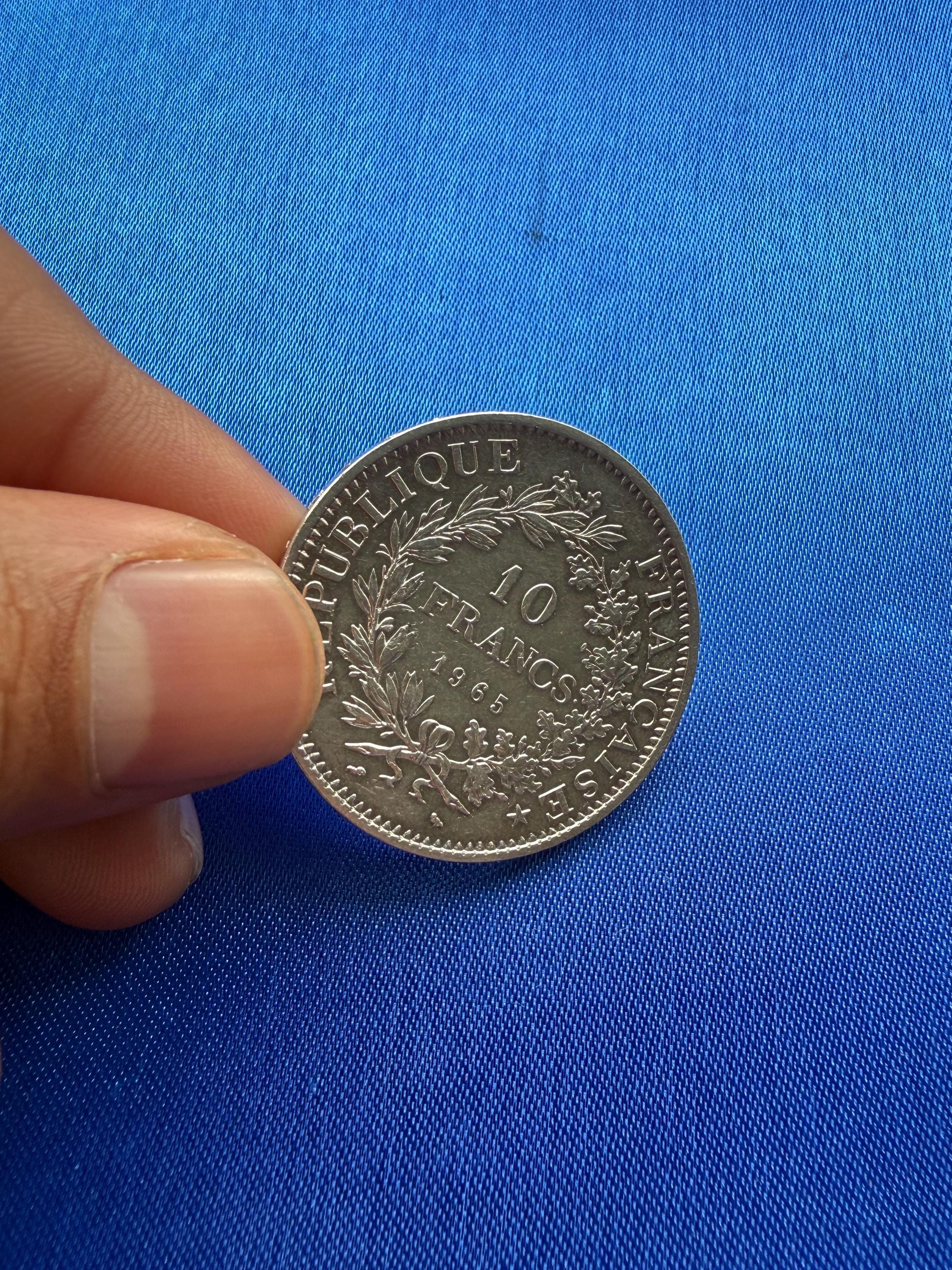 1967年 フランス 10フラン銀貨 | ヘラクレスデザイン - Etsy 日本