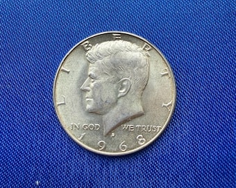 1968 & 1969 Kennedy Half Dollar Münzen | 40% Silber US Währung