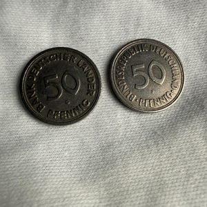 50 pfennig - Etsy 日本