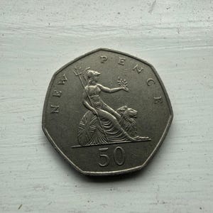 1997 50 pence - Etsy 日本