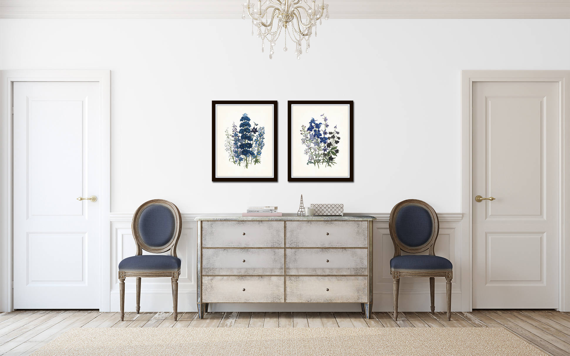 BOTANICAL ART 【import品】 BOTANICAL ART 【import品】 flowers-garden-victorian-