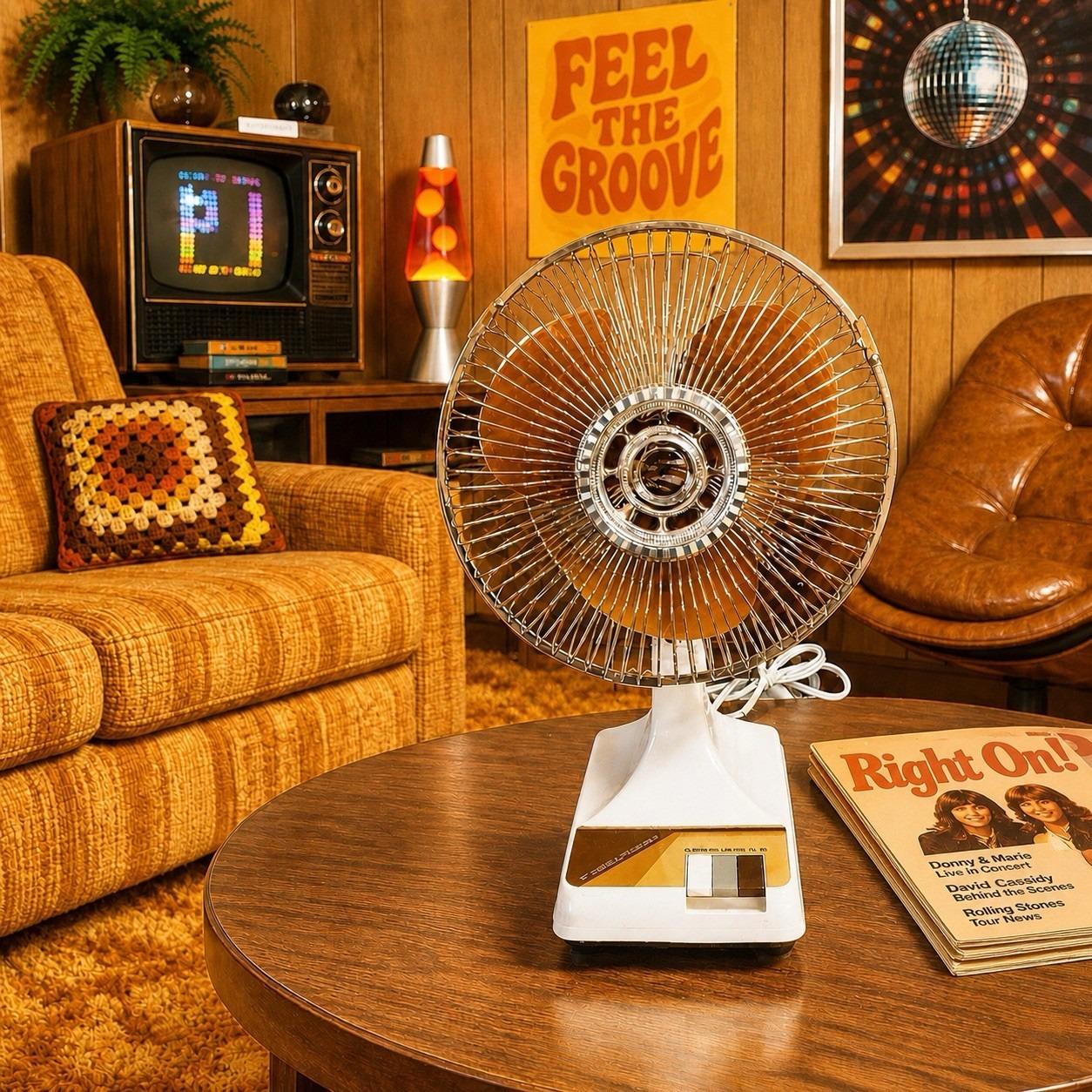 70s electric fan - Etsy 日本