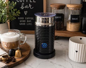 Nespresso Aeroccino 3 Electric Milk Frother & Warmer Hone Coffee Bar Cappuccino
