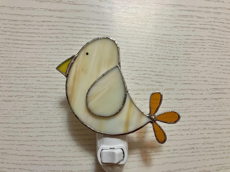 KarlasCrafts Stained Glass Bird Night Light - Thumbnail 3